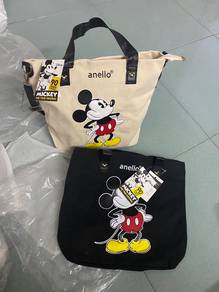 Anello Mickey Tote Bag Sling Bag/handphone bag