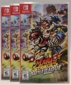 Nintendo Switch Game Mario Strikers Battle League