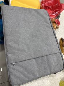 Grey Laptop Sleeve with Front Pocket