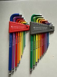 Allen keys swiss inch and metric