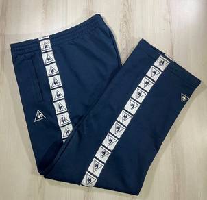 Le Coq Sportif Vintage Dark Blue Track Pants #DL
