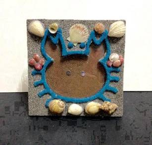 Seashell Picture Frame on Ceramic Tile (New)