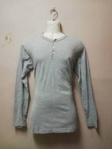 T-Shirt Plain TOMMY HILFIGER USA Long Sleeve