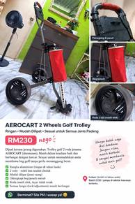 Aerocraft golf trolley 2 wheels