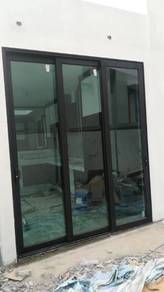 Sliding Door Living Room- (Aluminium&Kaca)