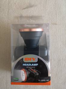 DIY Headlamp (Product Model YG-5004G-1WT)  (NEW)