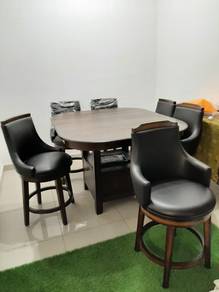 Harvey Norman Premium Teakwood Dining Table Set