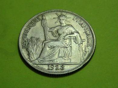 French Indo-China 20 Cents 1923 (Kod : A6829)