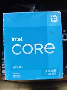 i3-10th gen cpu + stock cooler used