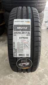 New tyre Marshal mu12 uhp 205/45/17 tahun 2026