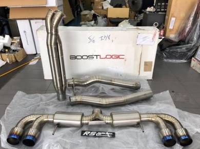 R35 Boostlogic Titanium Exhaust GTR Boost logic