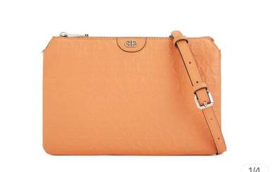 Bonia Orange Adelina Sling Bag | Beg Silang Badan