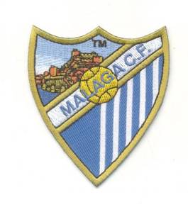 La Liga Malaga CF Spain Football Embroidered Patch