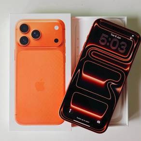 iPhone 17 Pro Max 5G 256GB Full Set Cosmic Orange
