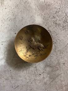 18k gold plate sake cup