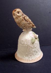 OWL Ceramic Bell