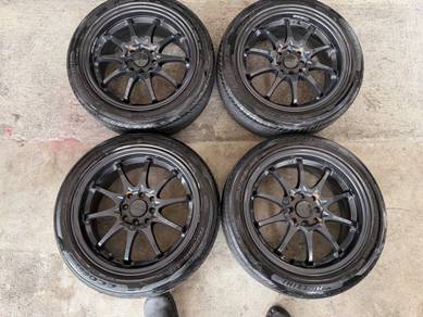 Rim ce28 thailand gloss grey 16 inch alza vios ek