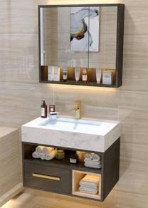 Bathroom Toilet Cabinet Mirror kabinet tandas 1