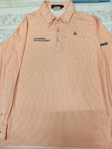 Original Lecoq Sportif Golf polo jersey pit 23.5