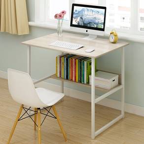 80x40cm WHITE PUTIH Table Meja Desk Study Long
