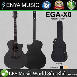 Enya EGA-X0 41 Inch Grand Auditorium Spruce Black