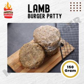 Master Burger Homemade Patty Lamb 150g