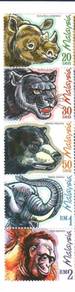 Mint Stamp Protected Mammals Malaysia 1999 5v