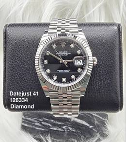Rolex Datejust 41mm 126334G black diamond