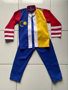 Malaysia Flag Costume Set for Kids