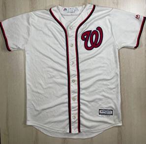 Majestic Youth MLB Nationals Jersey #BT Used
