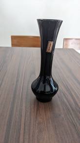 Dark blue vase