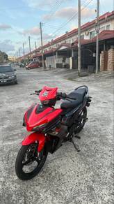 Coverset RC Merah dan Rim 3 Batang hitam !!