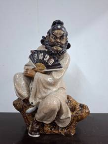 石湾钟馗像Shiwan Zhong Kui Ceramic Figure