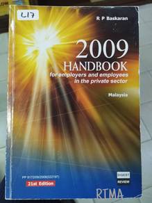 2009 Handbook for Empoyers and Employees