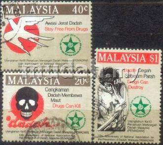 Use-d Stamp Prevention D R U G Malaysia 1986