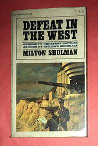 DEFEAT IN THE WEST WW2 Book