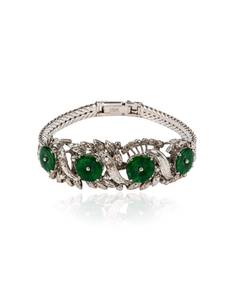 750 WHITE GOLD BRACELET With JADE (EC00127WGB)