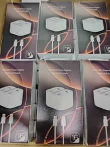 New Apple 35W Dual USB-C Charger with Cable Set
