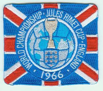 1966 8th FIFA World Cup England Football Patch