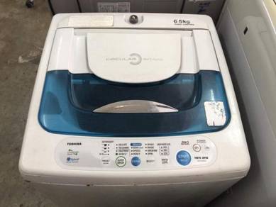 Toshiba washing top load machine 6.5kg automatic