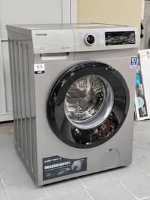 Toshiba front load hot washer mesin basuh 9.5-kgs