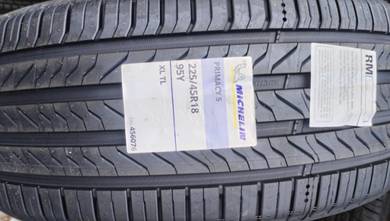 225 45 18 MICHELIN PRIMACY 5 Tayar Tyre New 2025