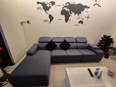 Sofa 4 Seaters L Shape Good Condition Klang Valley