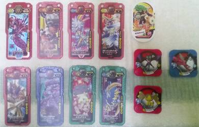 Pokemon Tretta & Ga-Olé Discs Bundle (Ori Japan)