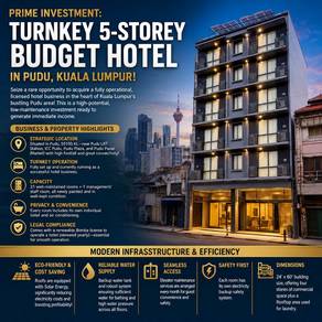 Hotel / Resort For Sale in KL City,KUL