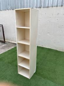 YE54AD Rak Kayu L.42 x H.175 cm 5 Tier Wooden Rack