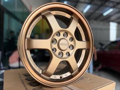 Sport Rim Baru RAYS TE37 14 Inch Kancil spec