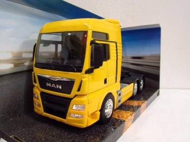 Welly 1/32 MAN TGX Tugas Berat Kepala Lori Yellow