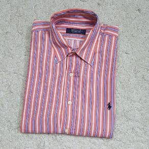 Polo Vertical Stripes Long Sleeve Shirt