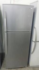 Freezer Ice Peti Sejuk Samsung Refrigerator Silver